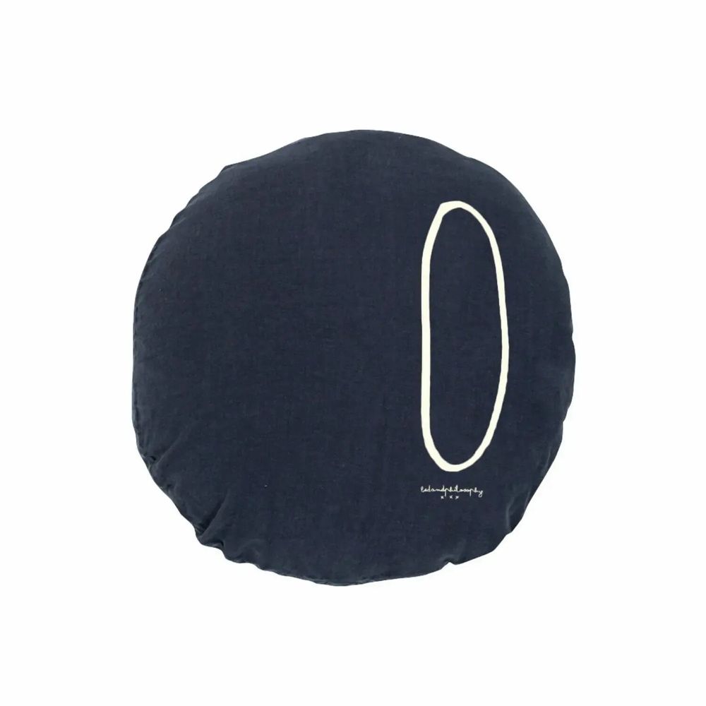 Coussins - Housse de coussin SHININGTYPO0 D63cm - BED AND PHILOSOPHY