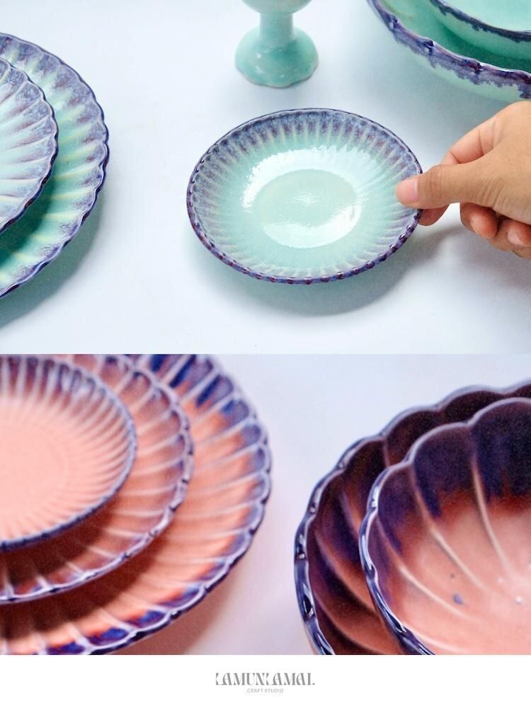 Assiettes au quotidien - Marigolds' muse - service de table - LAMUNLAMAI. CRAFTSTUDIO