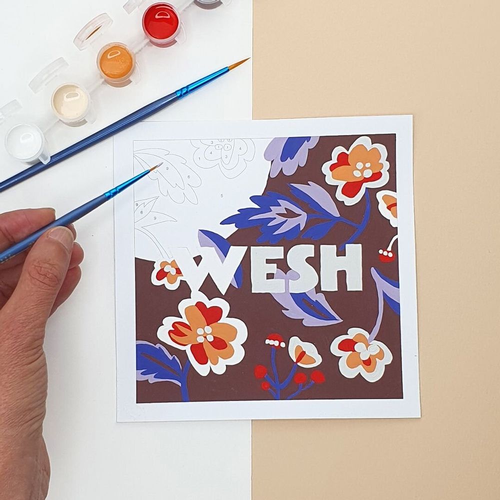 Gifts - Paint by numbers kits - FUKURI