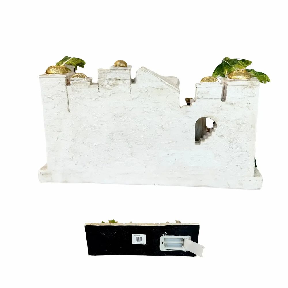 Nativity scenes and santons - LED Nativity – White Buildings “Silent Night” - BLUE STAR B.V.