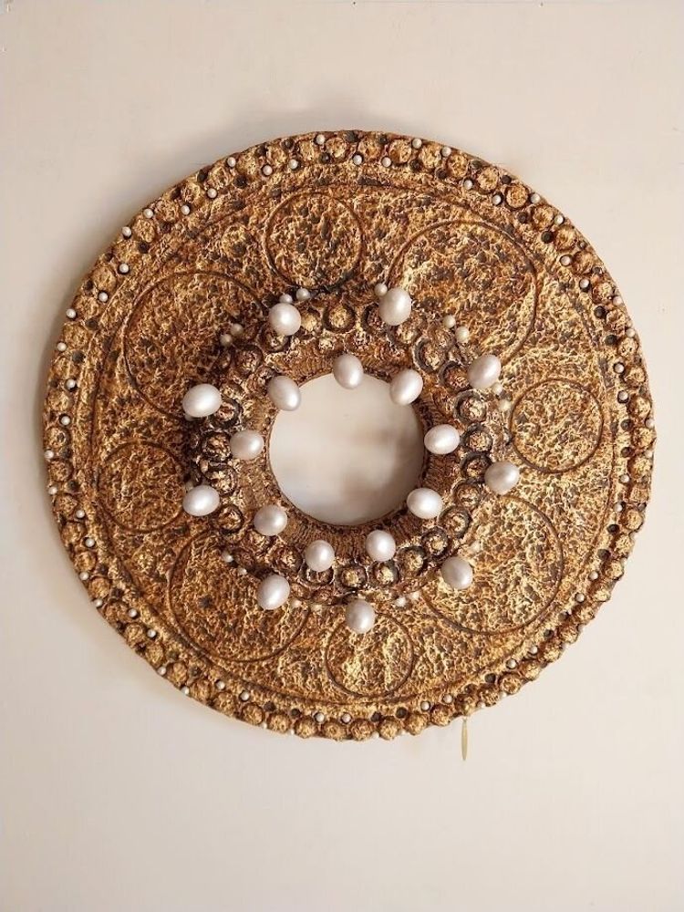 Objets de décoration - COLLIER  " sur la route de Gnap " - JEANNIN FRANÇOISE