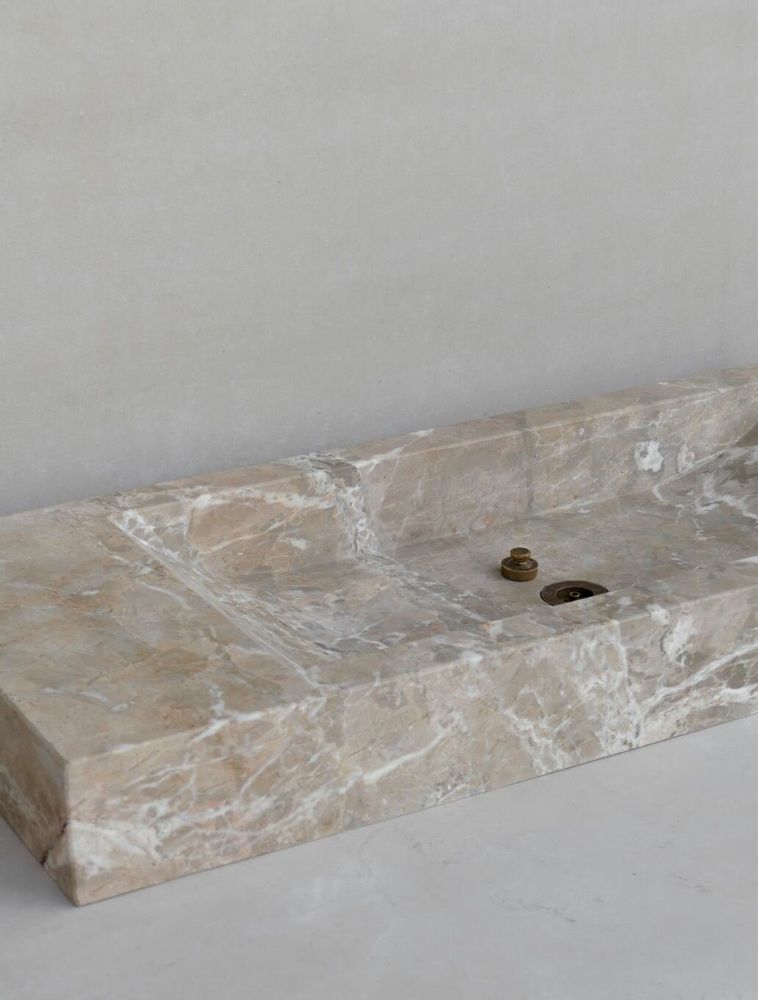 Sinks - Natural Mallorcan Stone Sink - Regular Style - DAIGO MALLORCA