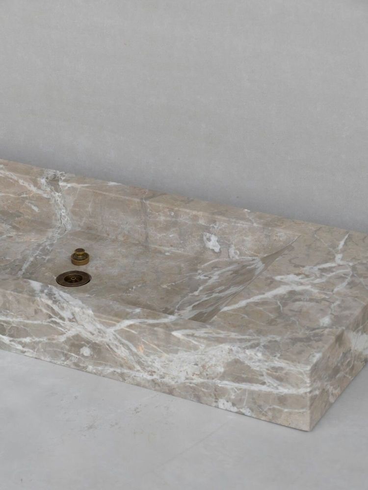 Sinks - Natural Mallorcan Stone Sink - Regular Style - DAIGO MALLORCA