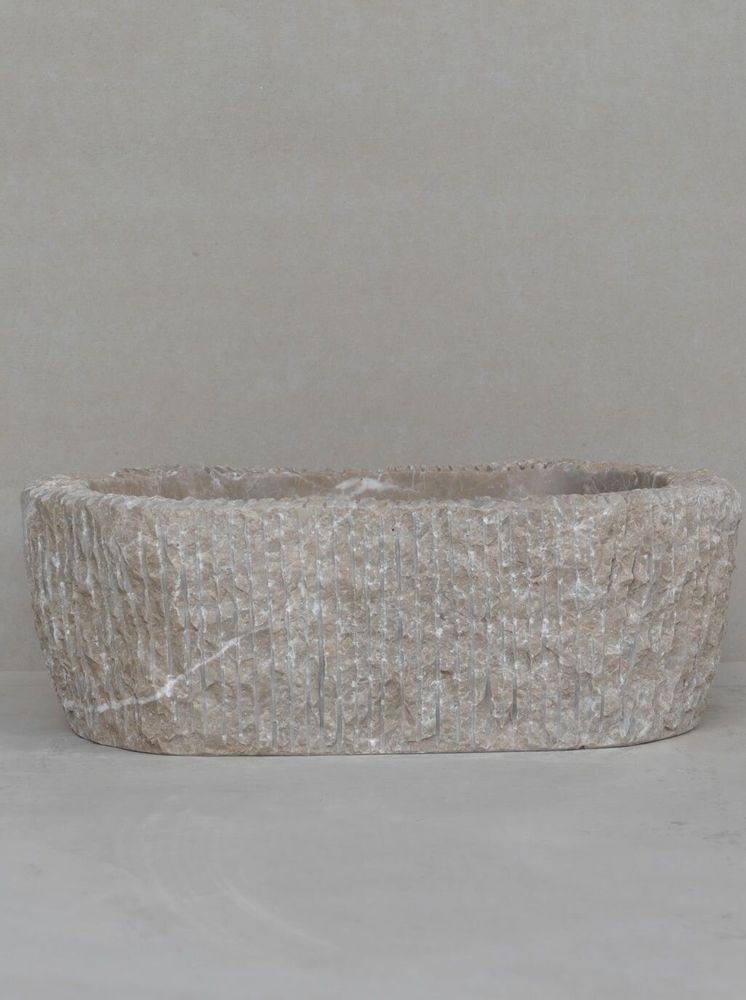 Sinks - Natural Mallorcan Stone Sink - Irregular Style - DAIGO MALLORCA