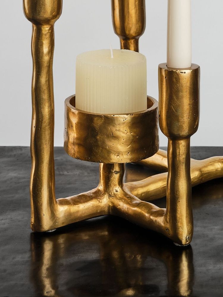 Candlesticks and candle holders - MAGEROY - candle holder - LA VIE EN BRONZE
