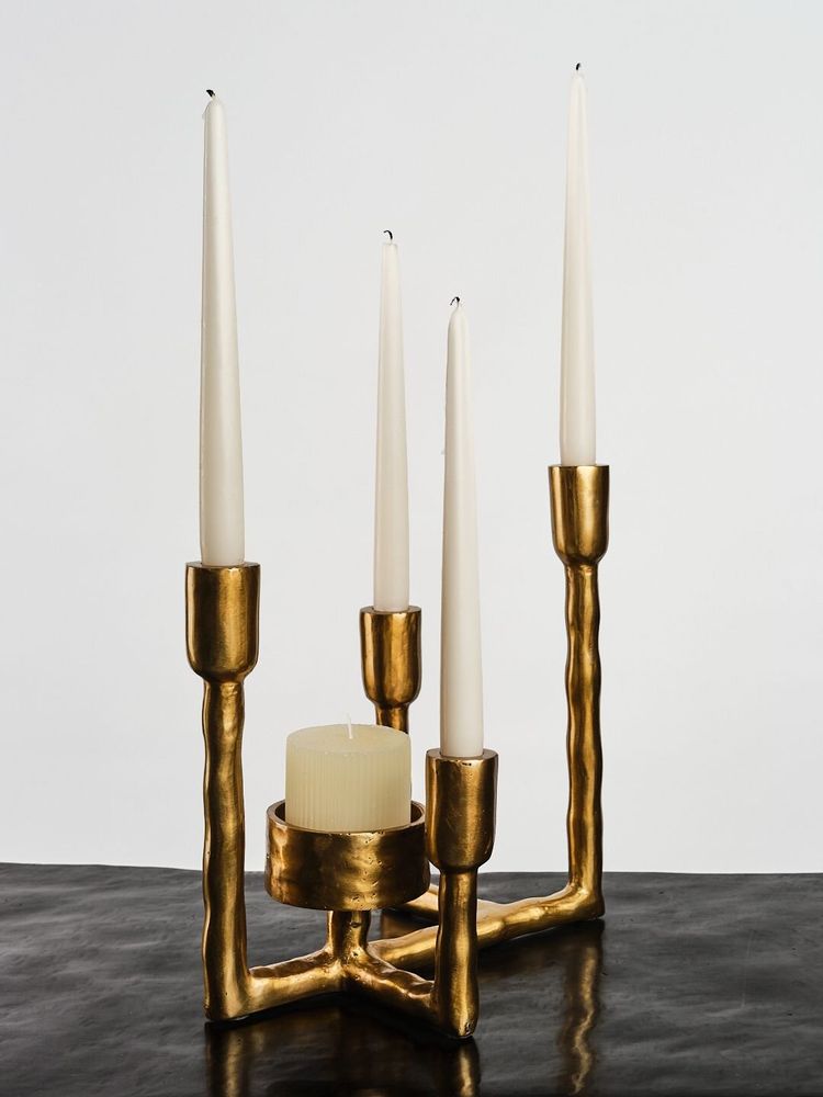 Candlesticks and candle holders - MAGEROY - candle holder - LA VIE EN BRONZE