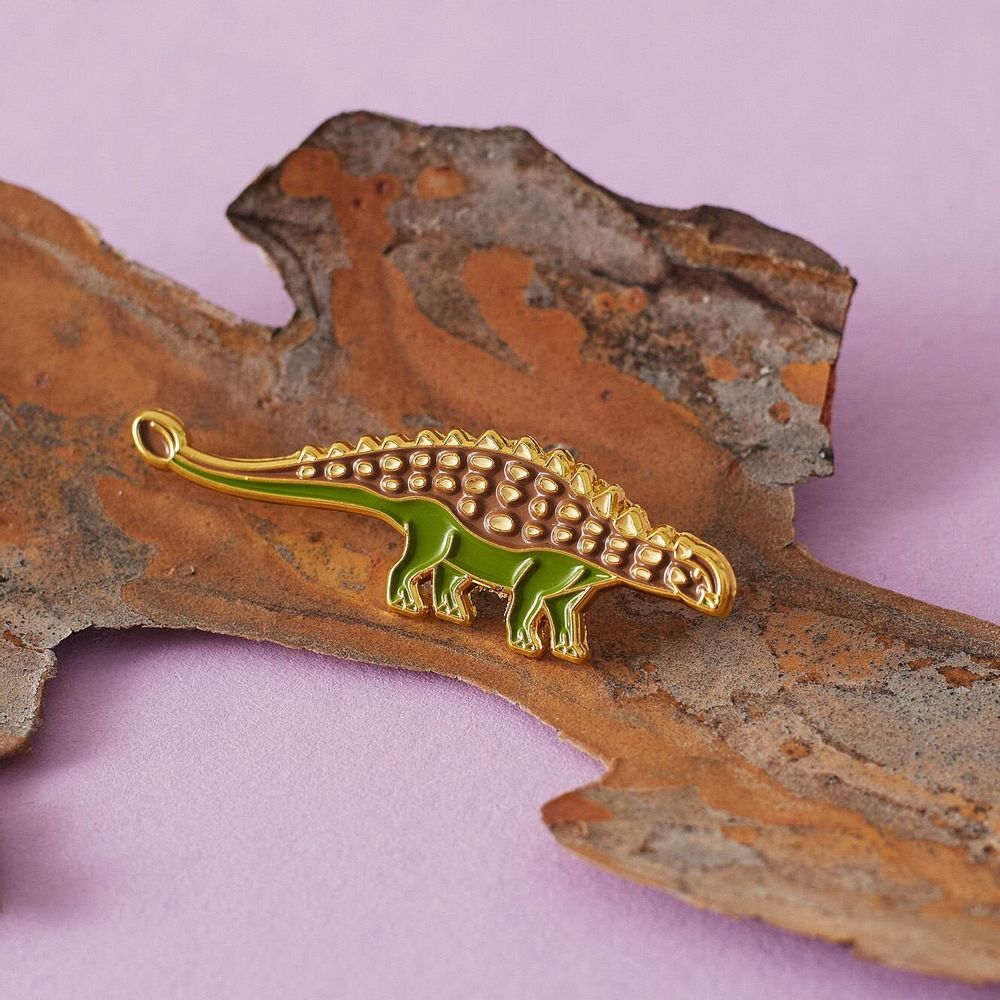 Brooches - Pin Ankylosaurus - PINPINPIN.IT