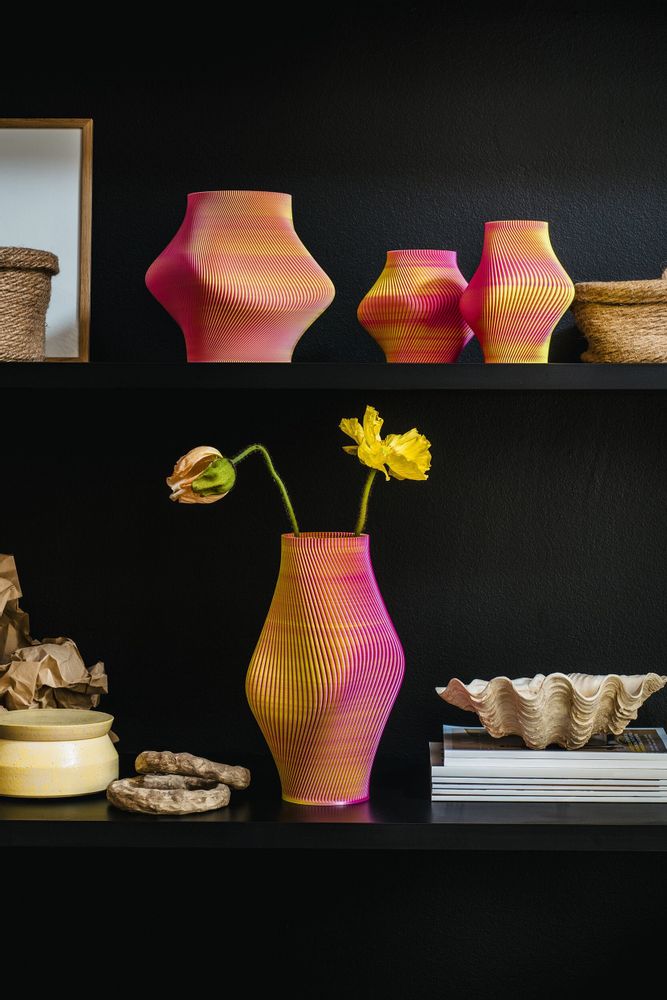 Vases - Vase Bloz 30 Blend - Cotton Candy - SHEYN