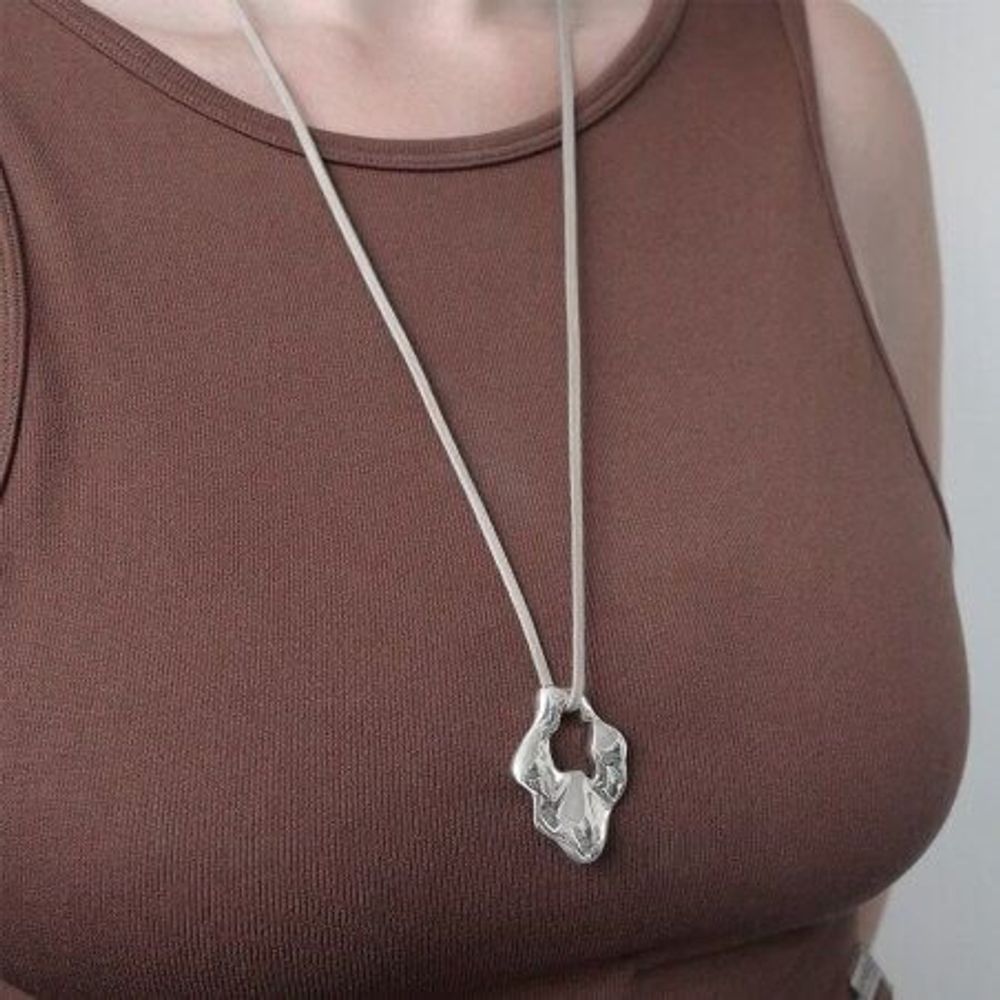 Jewelry - Coucot silver necklace - Halo - COUCOT
