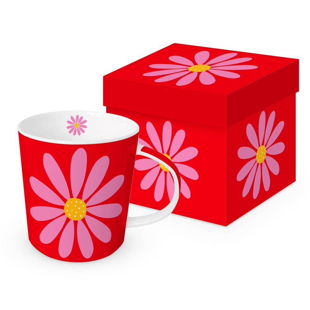 Cadeaux - Happy Flower red - PPD PAPERPRODUCTS DESIGN GMBH