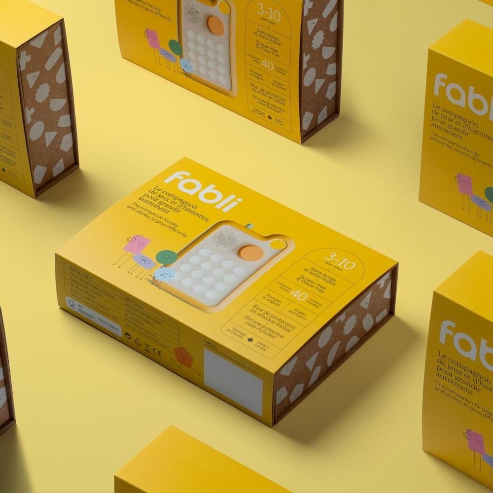 Jeux enfants - Fabli, le compagnon interactif sans écran pour les enfants - FABLI