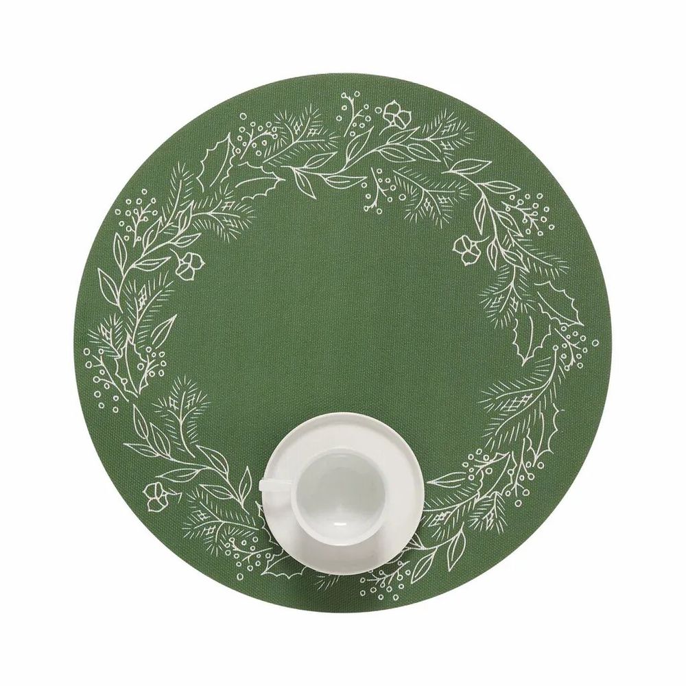 Placemats - ChatGPT a dit :  Printed placemats in collaboration with Martha Stewar - CHILEWICH