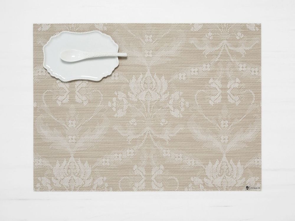 Placemats - ROSETTE and DAMASK Placemats in collaboration with Martha Stewart - CHILEWICH