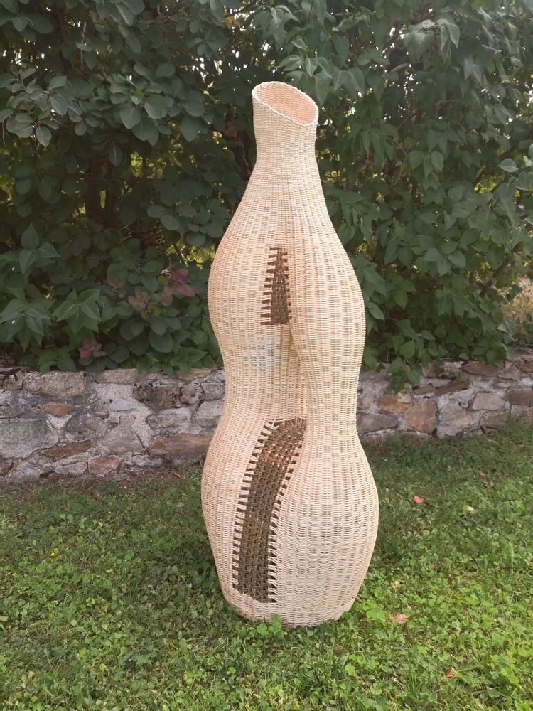 Unique pieces - Haute Couture - ATELIER BRINS DE MALICE - VANNERIE D'ART