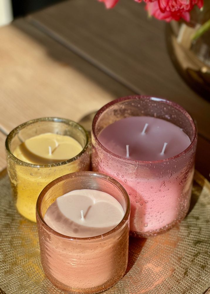 Verre d'art - Vases & votives / Bougies parfumées - DEKOCANDLE