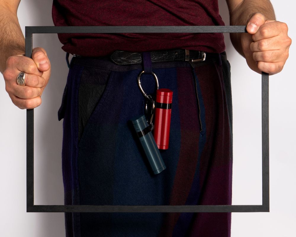 Stationery - Case all-in-one TRILObyME with refills (Black, Burgundy, Green) - EGOUNDESIGN