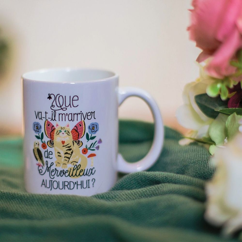 Cadeaux - Mugs à messages crées et imprimés en France - HIRONDELLES & CIE BY MAISON ROYAL GARDEN