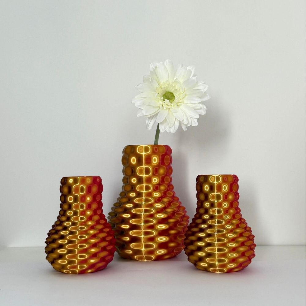 Vases - Vase HYPNO – Design sculptural imprimé en 3D - AEREA STUDIO