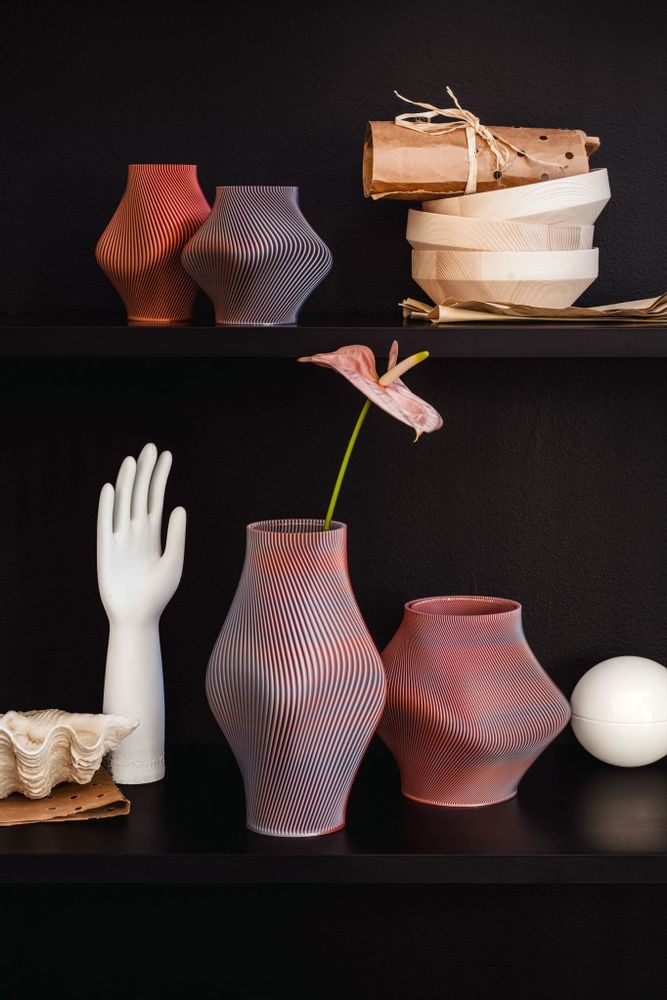 Vases - Vase Bloz 14 Blend - Salmon - SHEYN