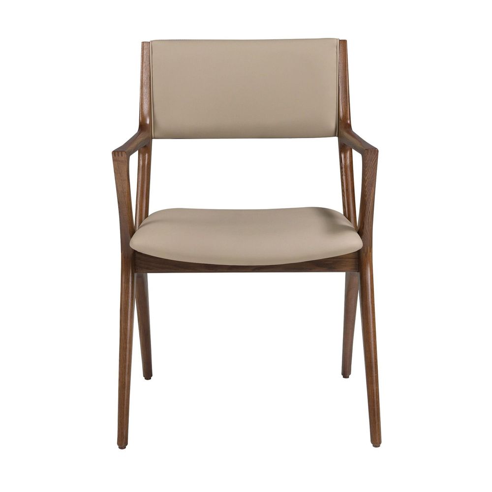 Chairs - Mink leatherette chair - ANGEL CERDÁ