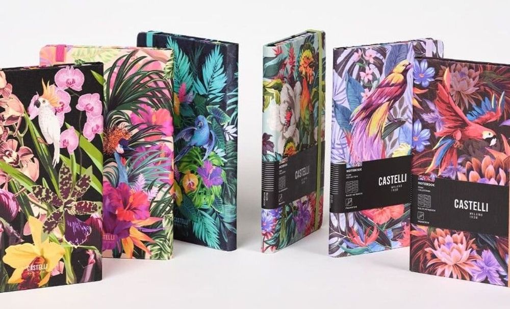 Presse-papier - EDEN TROPICAL - CASTELLI MILANO 1938