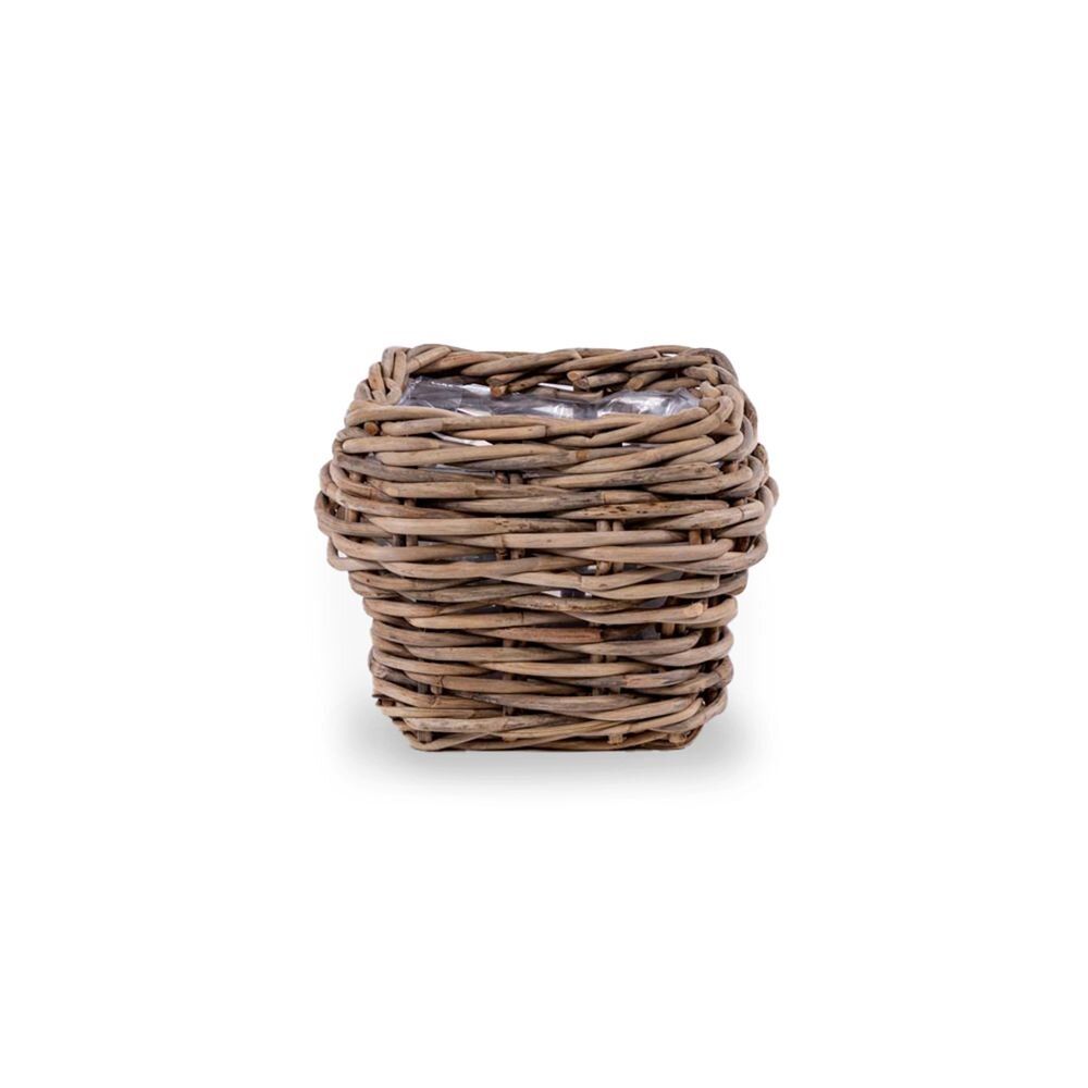 Decorative objects - Square basket Irving low - GOMMAIRE