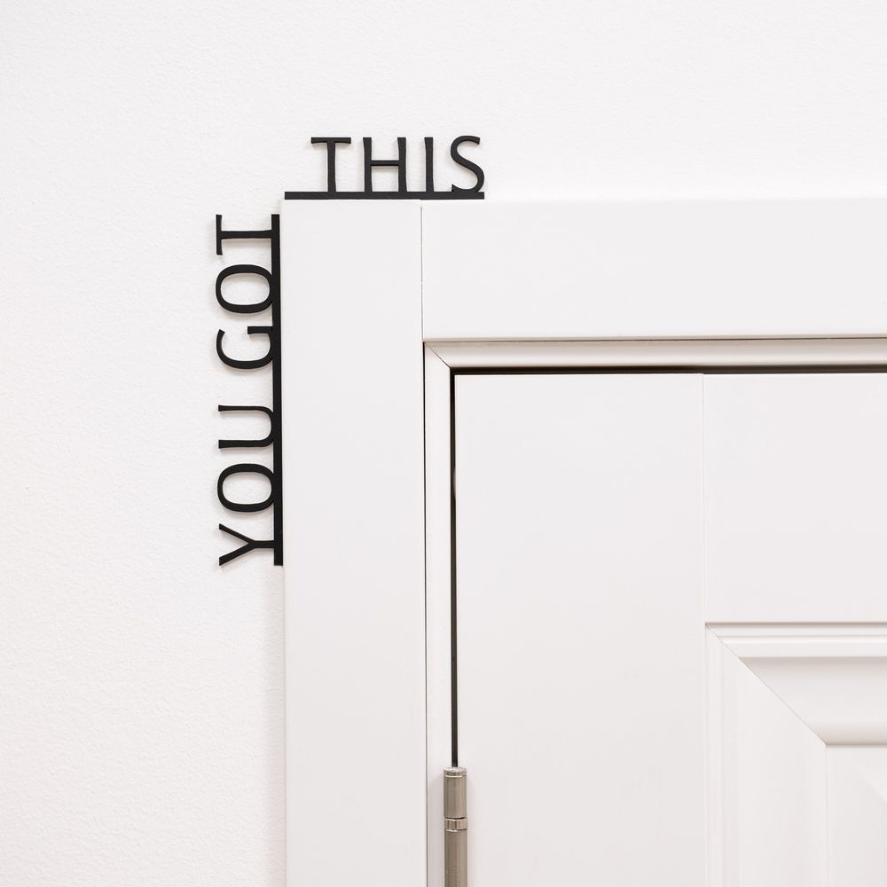 Design objects - Wooden Corner Quotes - ENJOY THE WOOD