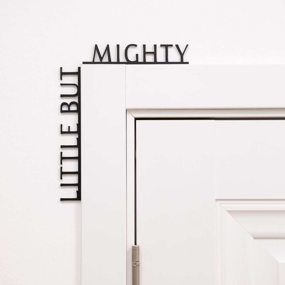 Design objects - Wooden Corner Quotes - ENJOY THE WOOD