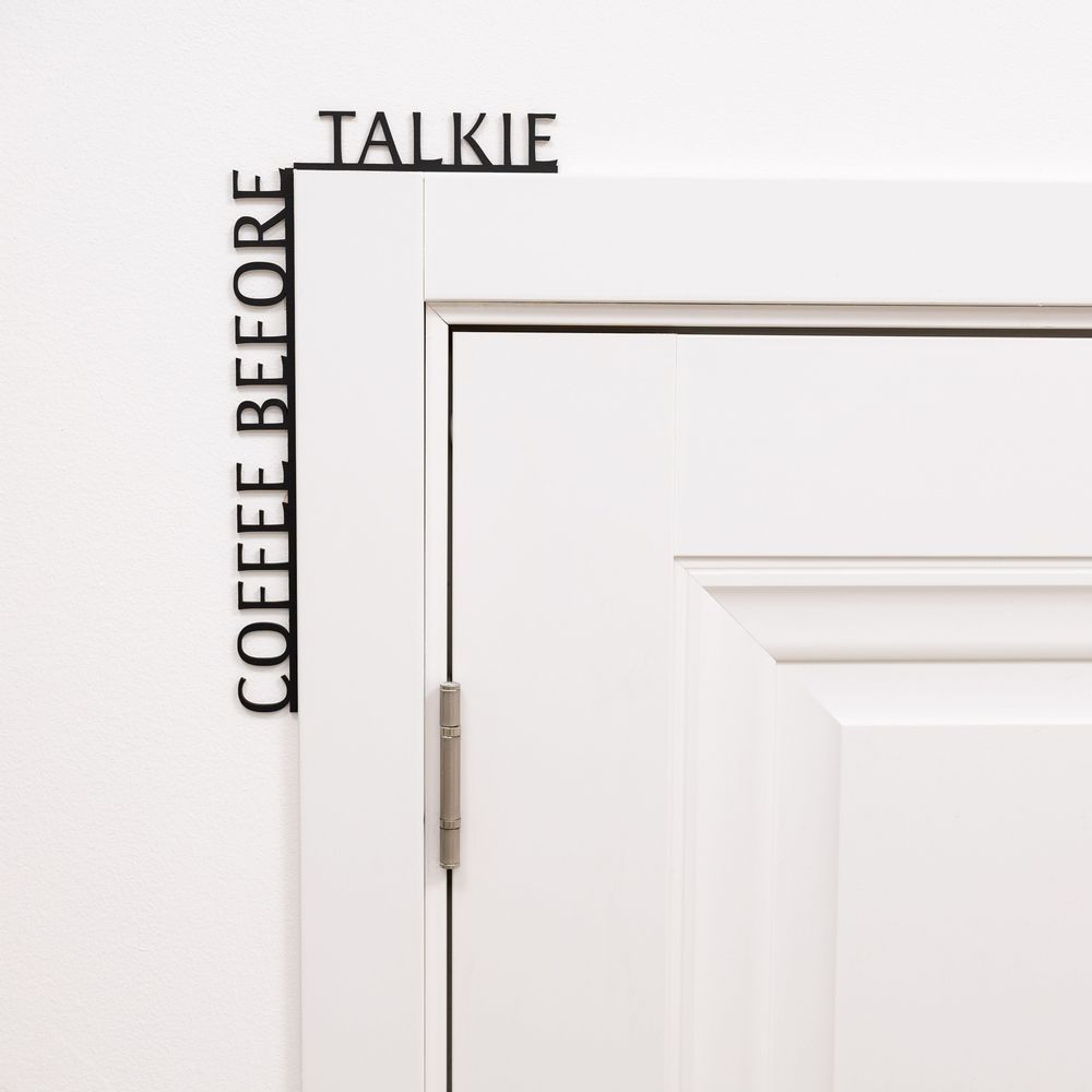 Design objects - Wooden Corner Quotes - ENJOY THE WOOD