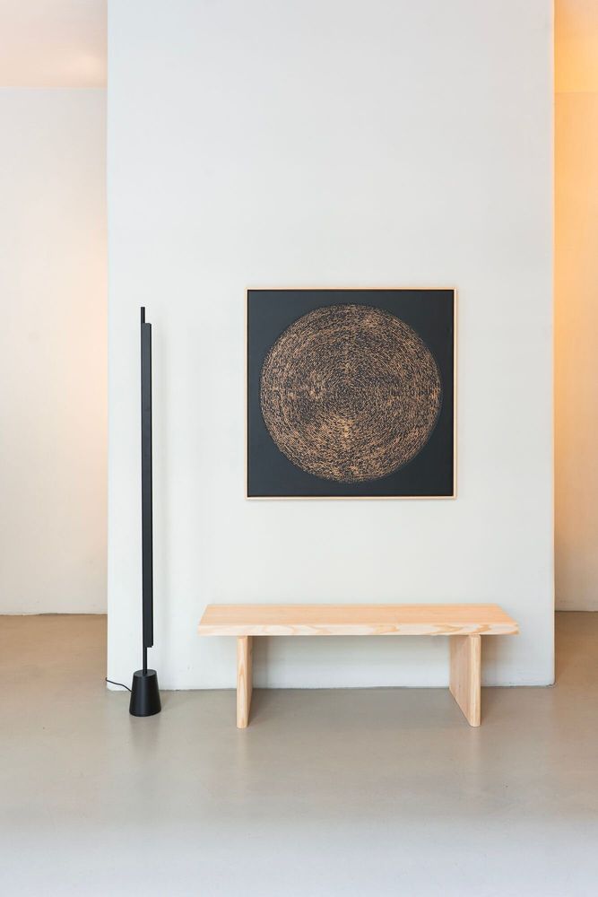 Decorative wall frescoes - Monada Wall Art by Kaleidoscope - KALEIDSOCOPE SURFACE DESIGN