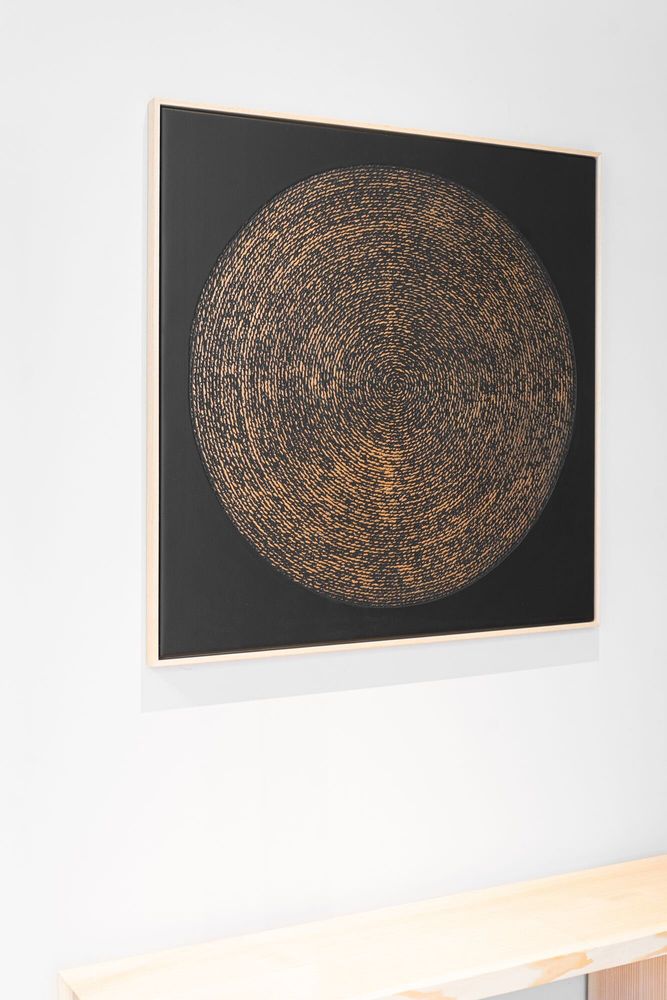 Decorative wall frescoes - Monada Wall Art by Kaleidoscope - KALEIDSOCOPE SURFACE DESIGN