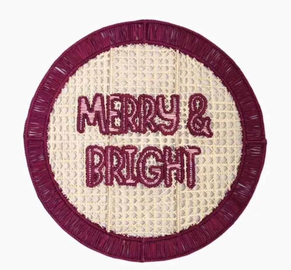 Platter and bowls - Merry & Bright Placemat - CORO CORA