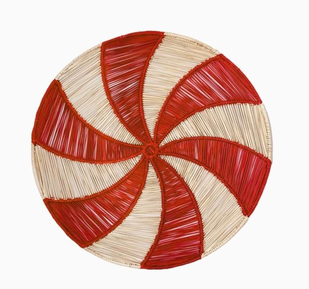 Platter and bowls - Peppermint Placemat - CORO CORA