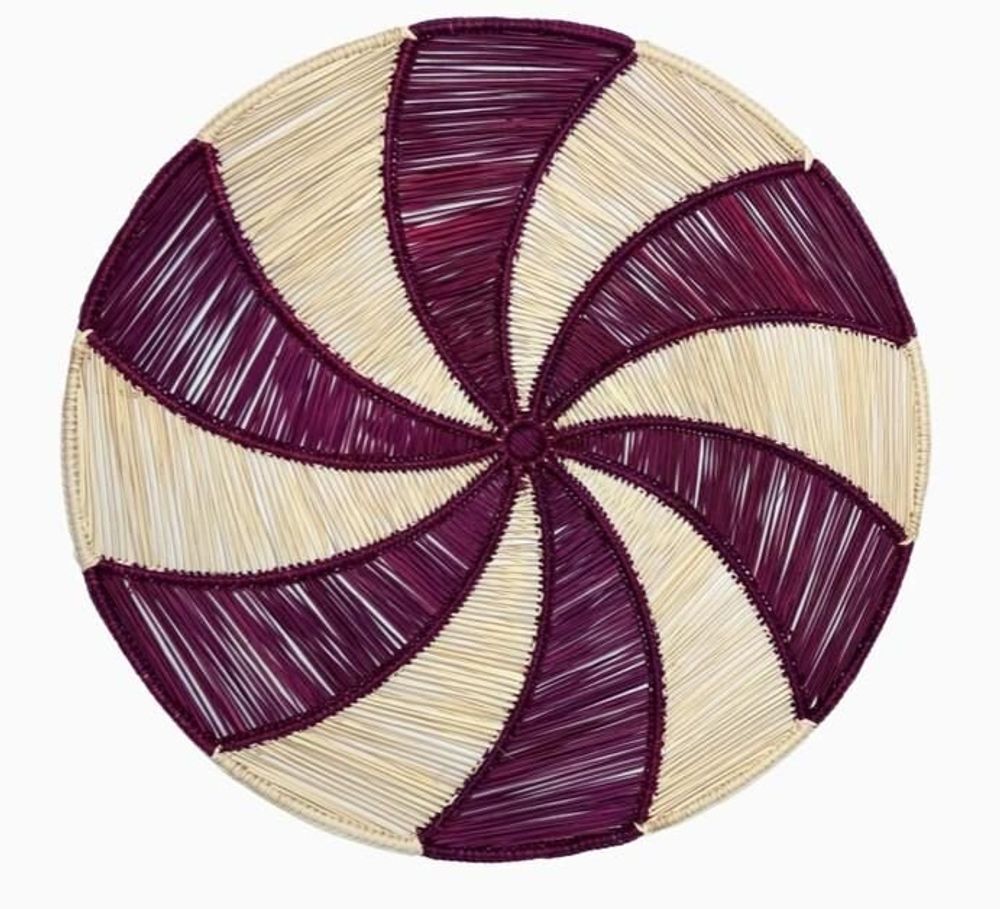 Platter and bowls - Peppermint Placemat - CORO CORA