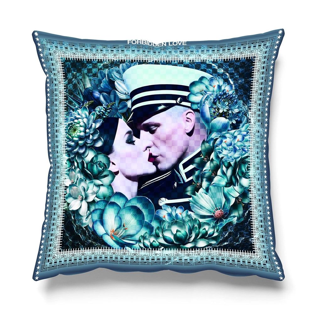 Outdoor decorative accessories - FILED ON LOVE PILLOW - LOVE BY MILSHTEIN