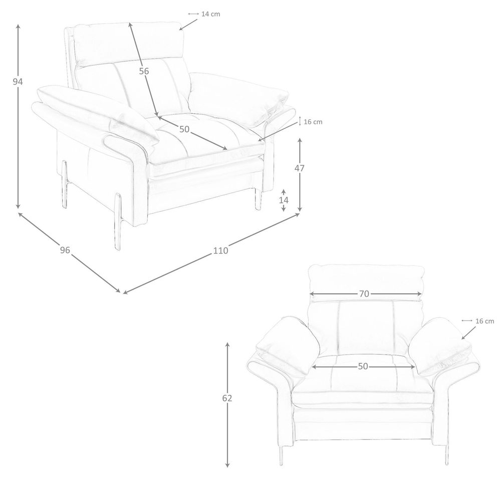 Fauteuils - Fauteuil en cuir marron - ANGEL CERDÁ