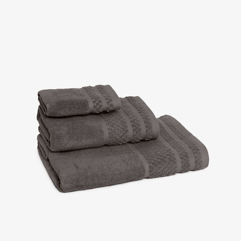 Other bath linens - Bamboo towel grey 30/50cm - DILIOS