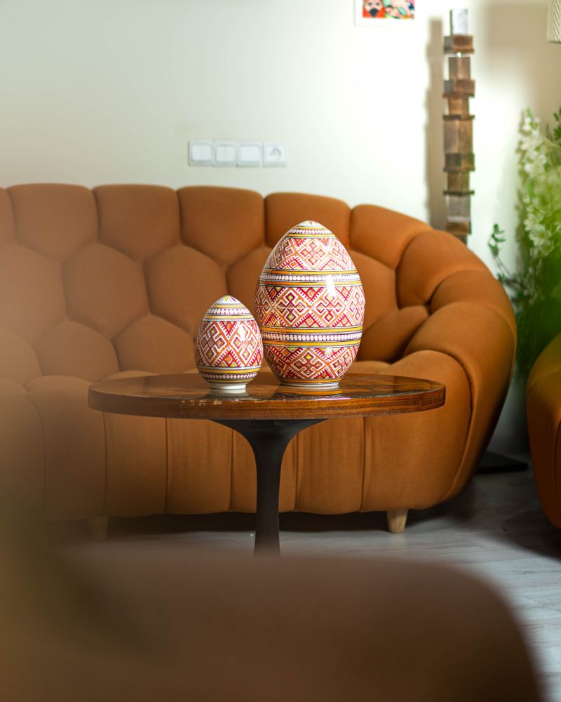 Objets design - OEUF FLAMME ANDALOUSE - NOUR BOUGIE