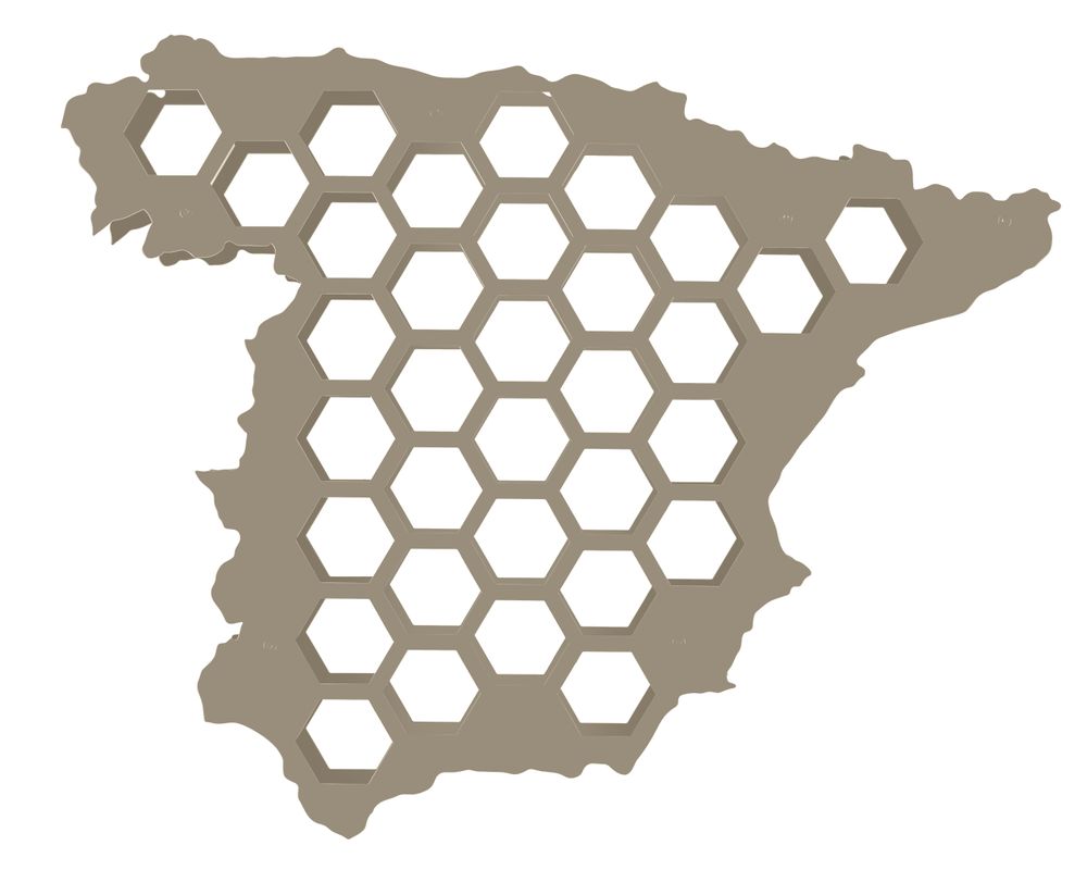 Services - Porte-bouteilles mural Espagne en acier – 33 bouteilles - INCREDIBLE DESIGNS