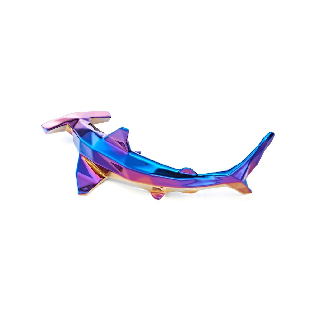 Spas - Sculpture en porcelaine – Requin Marteau Bleu - OCEANSTORE DESIGN