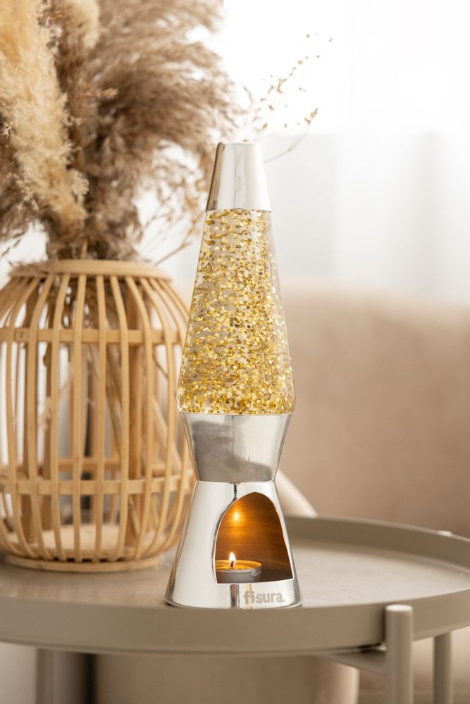 Desk lamps - TEA LIGHT LAVA LAMP - FISURA
