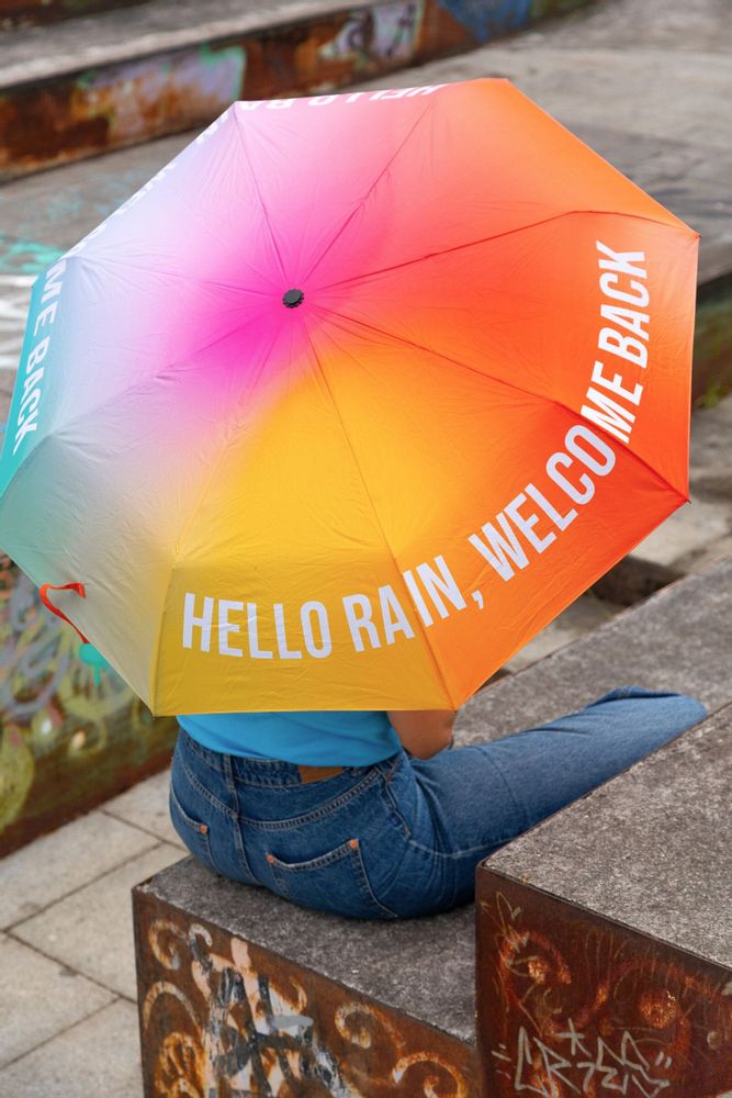 Travel accessories - FOLDING UMBRELLA - FISURA
