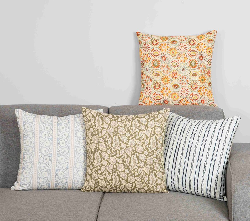 Table linen - CUSHIONS - MIYANBAZAZ IMPEX