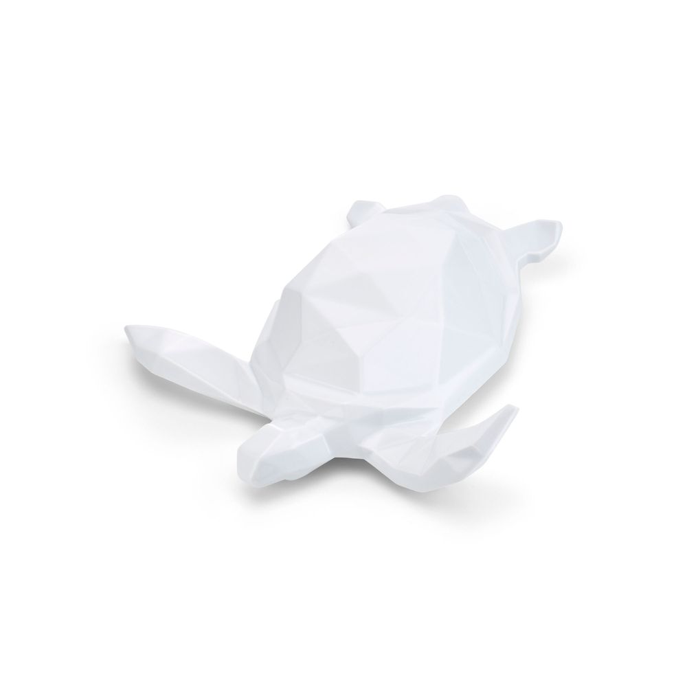 Ensembles muraux - Sculpture en porcelaine – Tortue Blanche - OCEANSTORE DESIGN