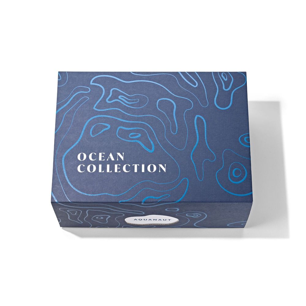Etagères - Sculpture en porcelaine – Aquanaute Bleu - OCEANSTORE DESIGN