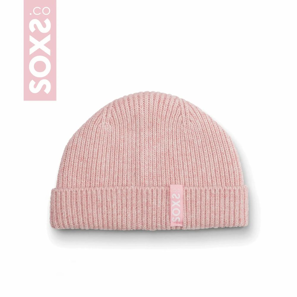 Chapeaux - Originals, bonnet, laine rose, rose nuage, taille unique - SOXS.CO