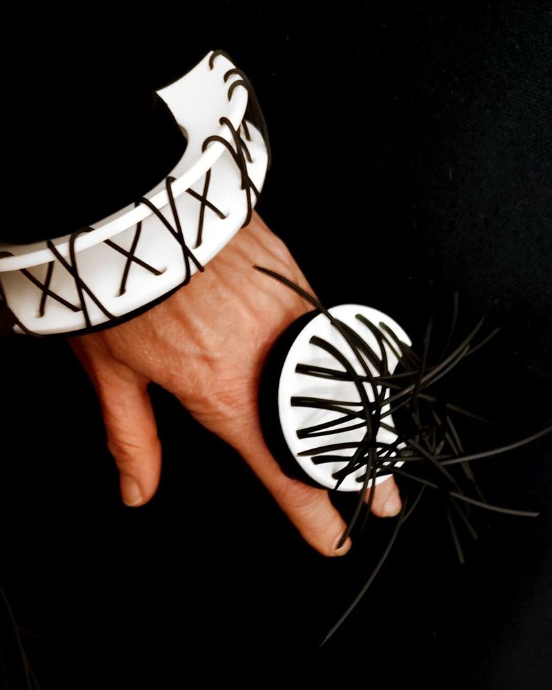 Jewelry - CRAFT #F32 | BLACK & WHITE forever - ALEX+SVET