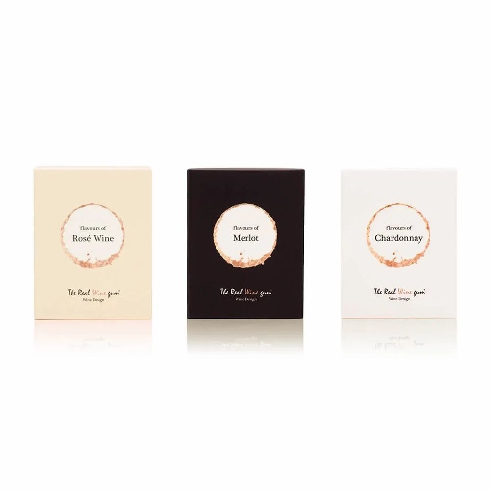 Gifts - Chardonnay, Rosé, Merlot, Merlot, Sauvignon and Shiraz Real Wine gums - VINOOS