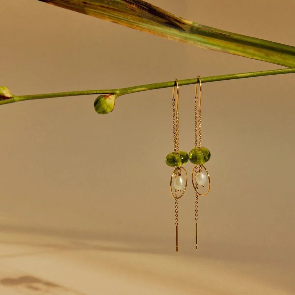 Bijoux - Bijoux en verre de VIN surcyclé (créés à partir de bouteilles de vin) - VINOOS