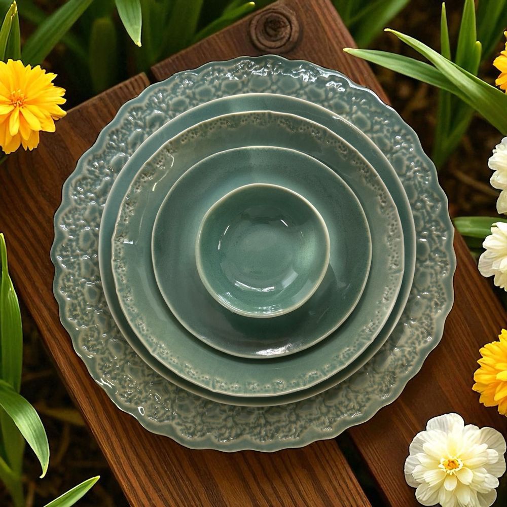 Everyday plates - Porcelain - CECILE GASC PORCELAINE
